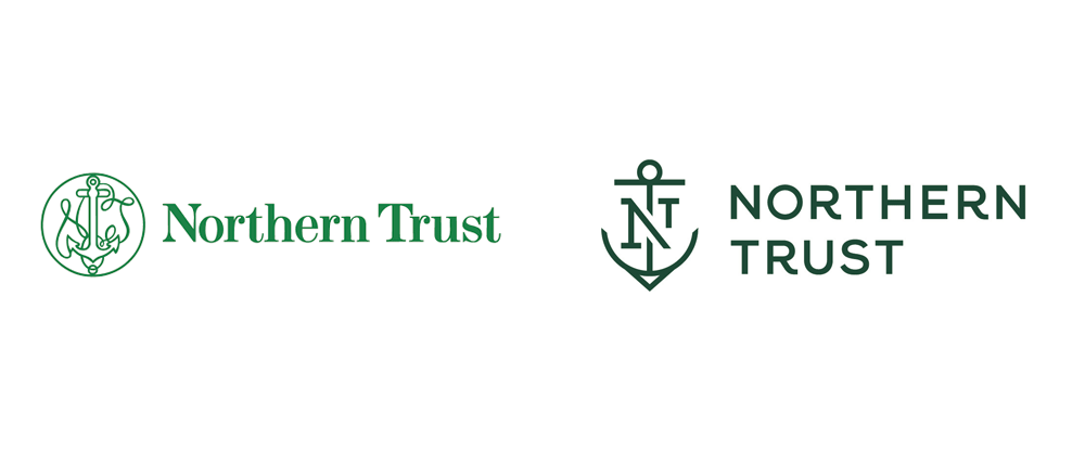 Anchor Down Logo - Brand New: New Logo for Northern Trust by VSA Partners