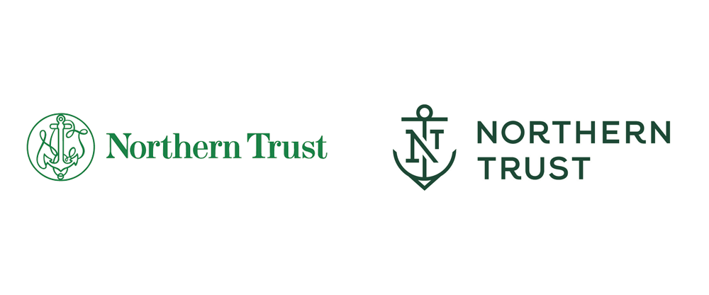 Anchor Down Logo - Brand New: New Logo for Northern Trust