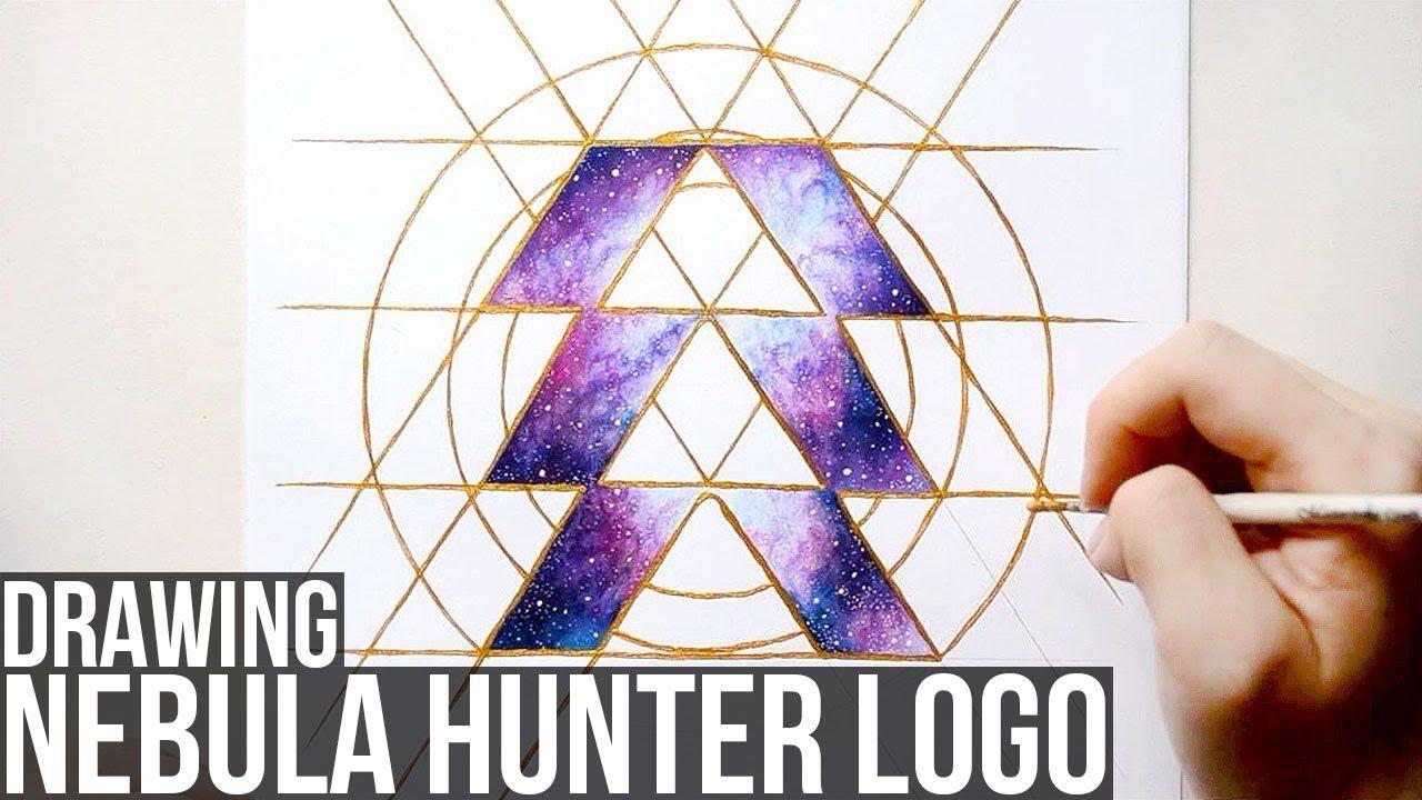 Destiny Hunter Logo - Drawing Destiny Nebula Hunter Logo - YouTube