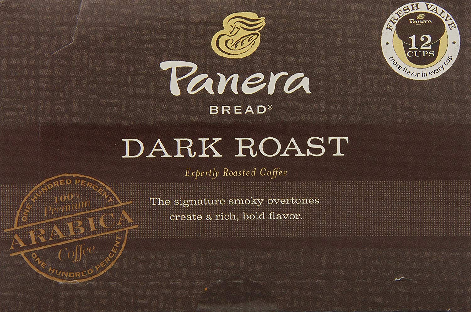 Dark Roast Coffee Brands Logo - Amazon.com : Panera Bread Coffee, Dark Roast, 12 Count : Grocery ...