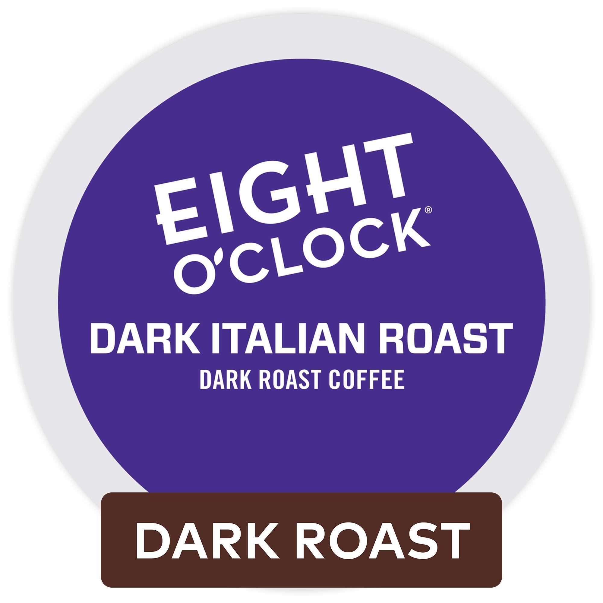 Dark Roast Coffee Brands Logo - Keurig, Eight O'Clock Coffee, French Roast, K Cup Packs, 72 Count