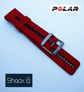 RCX5 Logo - Polar RCX5 Replacement Strap (Original) RED