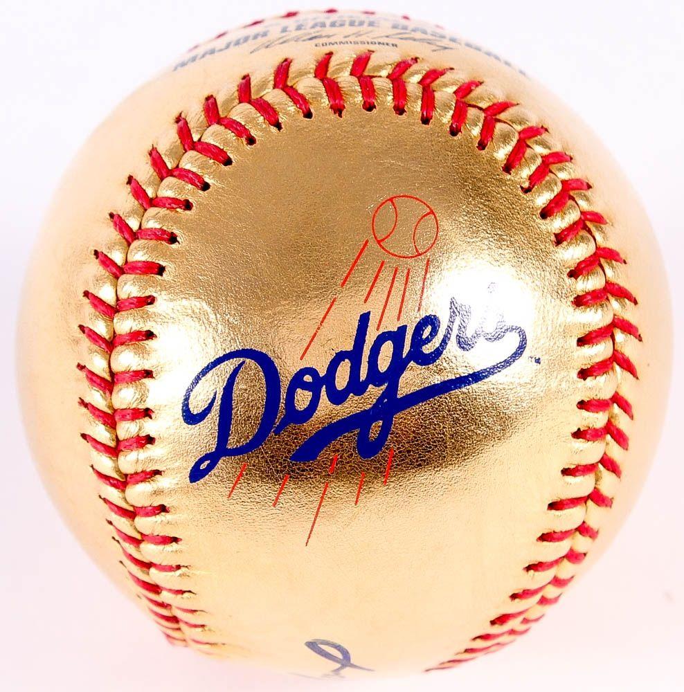 Dodgers Ball Logo - Online Sports Memorabilia Auction