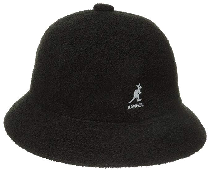 Old School Kangol Logo - Kangol Men's Bermuda Casual Bucket Hat Classic Style at Amazon Men's ...