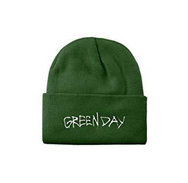 Green Radio Logo - Green Day Beanie Hat Revoultion Radio Band Logo Official Green One ...