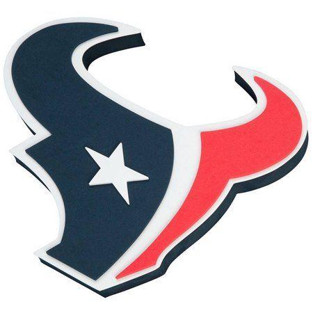 NFL Texans Logo - NFL Houston Texans 3D Foam Logo - Walmart.com