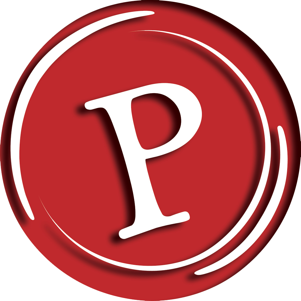 All Red P Logo - Red p Logos