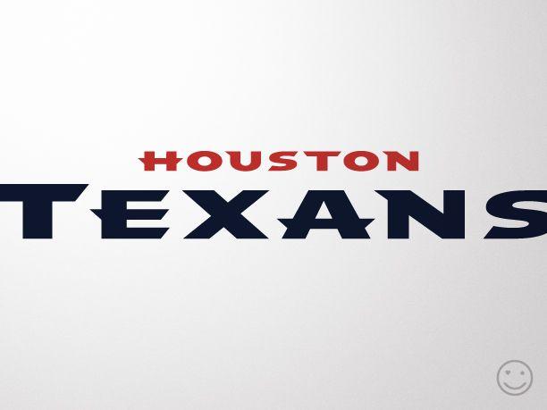 NFL Texans Logo - NFL Houston Texans — Verlander Design