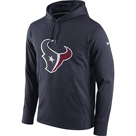 NFL Texans Logo - Nike Men's Houston Texans Logo Essential Hoodie: Clothing