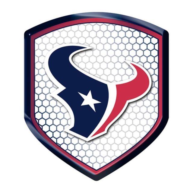 NFL Texans Logo - NFL Houston Texans Small Logo Reflector Shield Sticker Rfnf32 | eBay