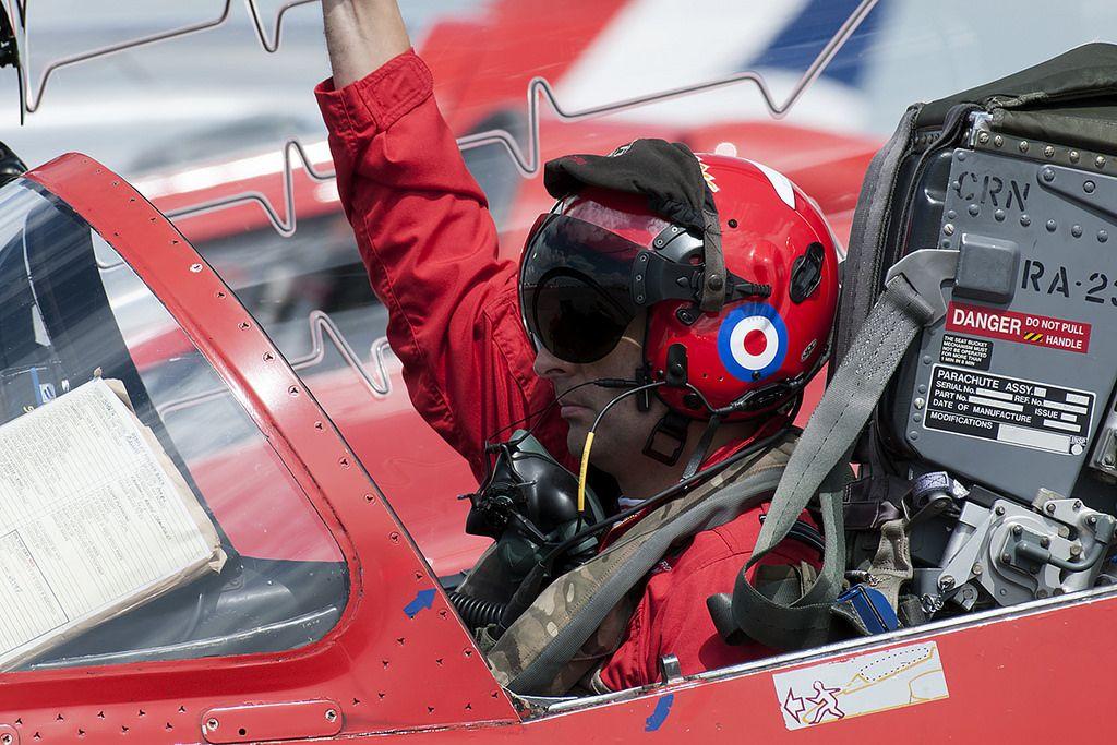 Red Arrow Manufacturing Logo - Red 1 of the RAF Aerobatic Team The Red Arrows | Landing bac… | Flickr