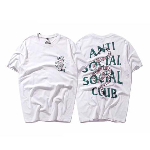 Sanke Anti Social Social Club Logo - Anti Social Social Club Snake Logo T-Shirt – Designer Spot