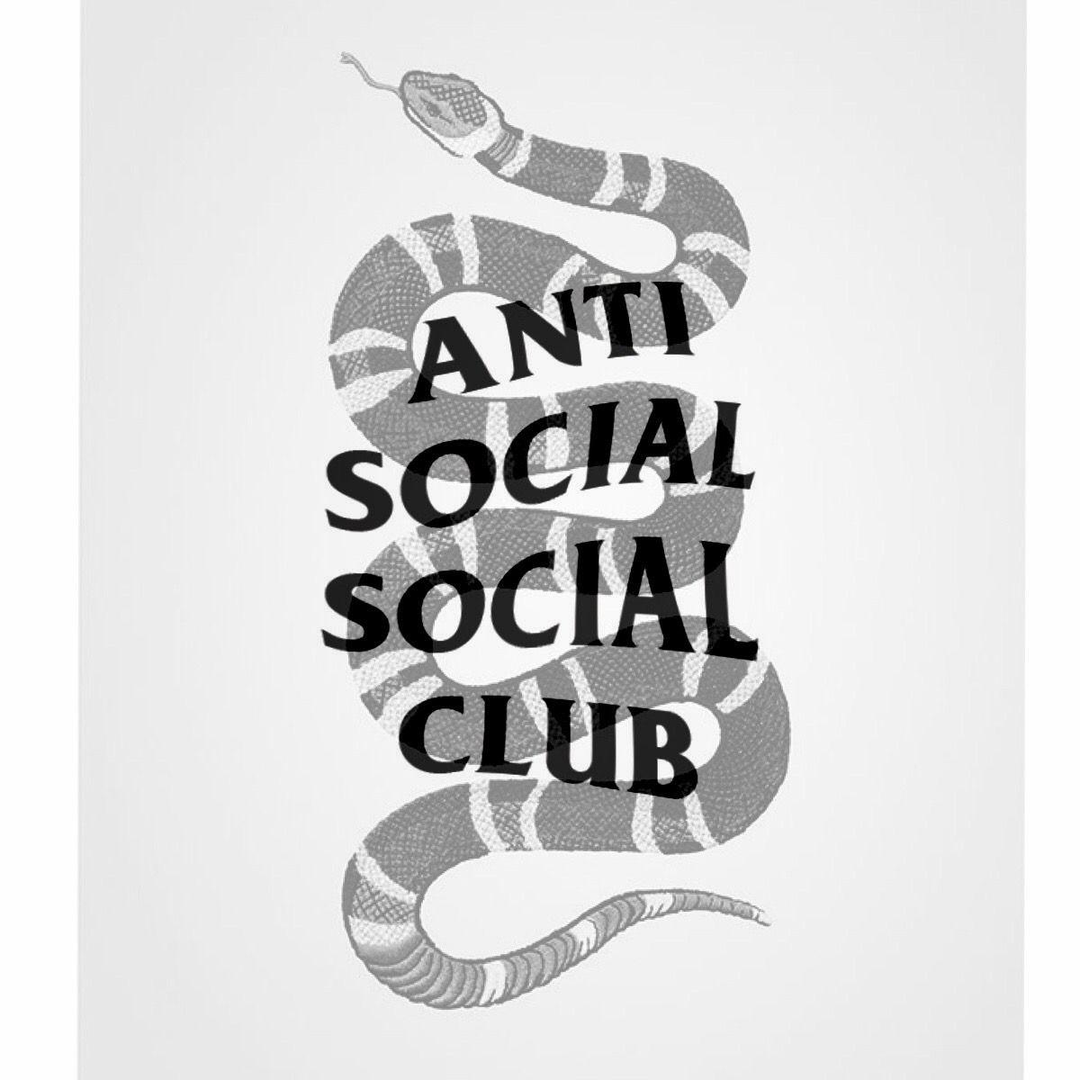 Sanke Anti Social Social Club Logo - Antisocialsocialclub wallpaper @gucci @antosocialsocialclub @snake ...