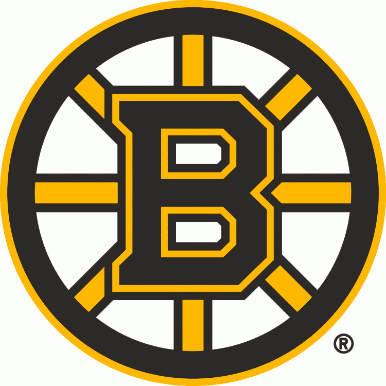 B Black Sports Logo - Boston Bruins Primary Logo - National Hockey League (NHL) - Chris ...