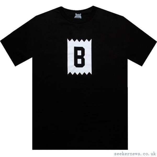 B Black Sports Logo - Sports Black Black Bait B Logo Tee Teblogoblk Strong Packing - £41.44