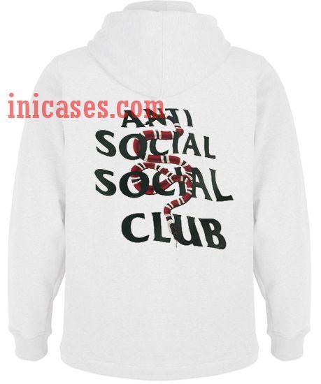 Sanke Anti Social Social Club Logo - Anti Social Social Club Snake Hoodie pullover - inicases