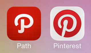 Red Letter P Logo - Pinterest And Path To Battle Over Letter “P” Logo Trademark | TechCrunch