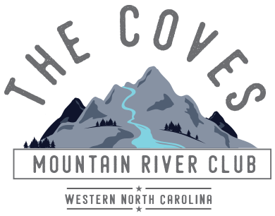 River and Mountain Logo - The Coves Mountain River Club | NC Mountain Communities