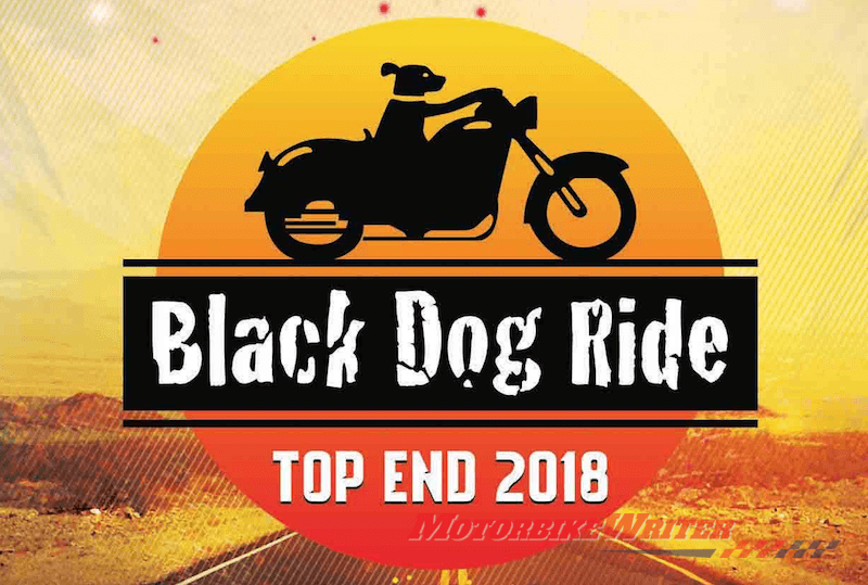 Dog with the End Logo - Bookings open for Black Dog Ride to Darwin