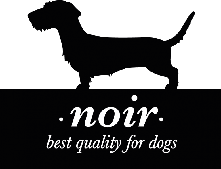 Dog with the End Logo - EBI lifestyle for pets; innovative, high quality Dutch design