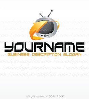 TV Company Logo - tv logo template. Logo Template made logo design
