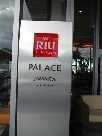 Rui Palace Logo - RIU PALACE - Picture of Hotel Riu Palace Jamaica, Montego Bay ...