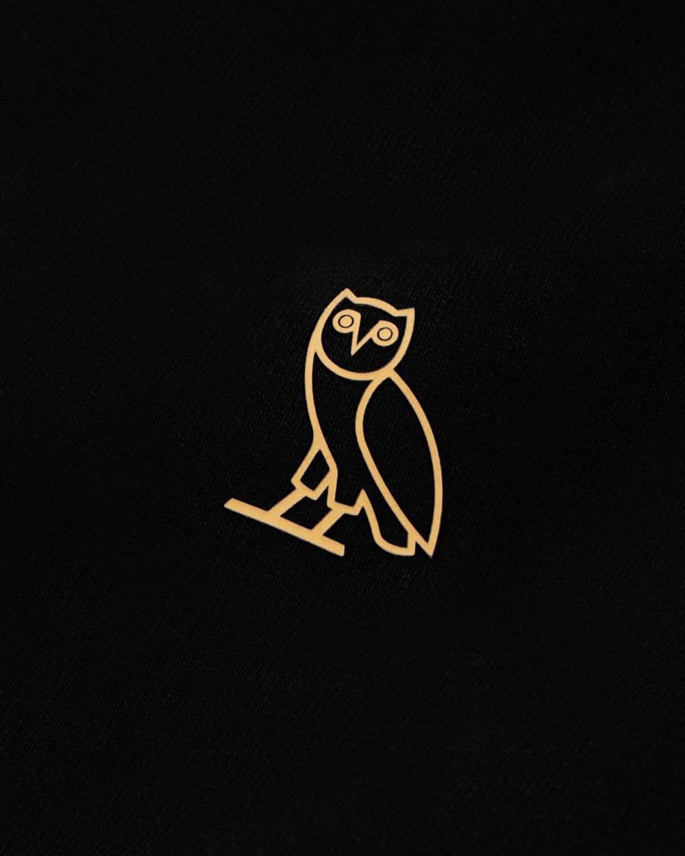 Ovo Logo - OWL LONGSLEEVE T-SHIRT - BLACK – October's Very Own Online US