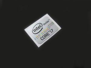 Intel Core I7 Logo - Intel Core i7 Inside Sticker Badge 4th Generation LAPTOP LOGO Silver