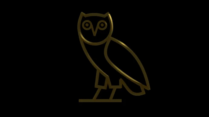 Drake Ovoxo Logo - Ovo drake owl GIF on GIFER - by Fearlesssinger