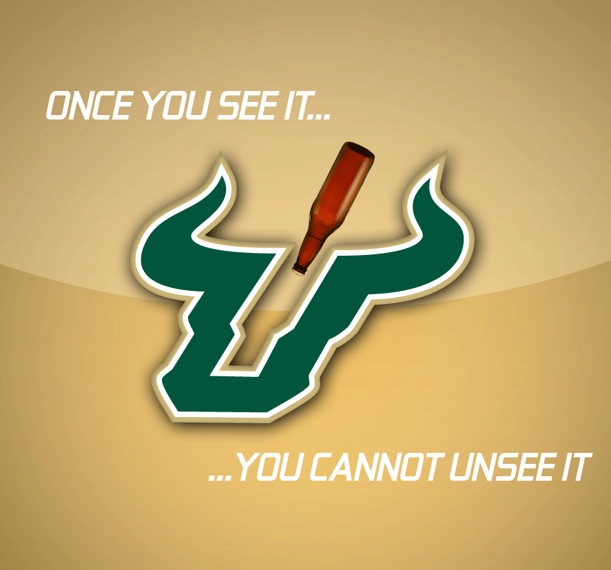USF Logo - USF Logo. once you see it, you cannot Unsee it