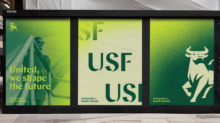 USF Logo - USF has a new logo and new 'Be Bullish' slogan Bay Business