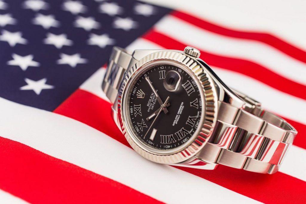 Red White and Blue M Logo - 13 Rolex's Celebrating the Red, White, and Blue