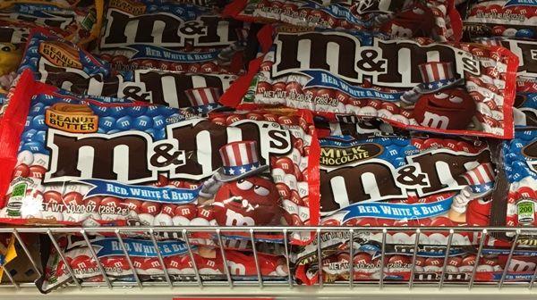 Red White and Blue M Logo - Target: M&M's Red White & Blue Candy only $.39 | All Things Target