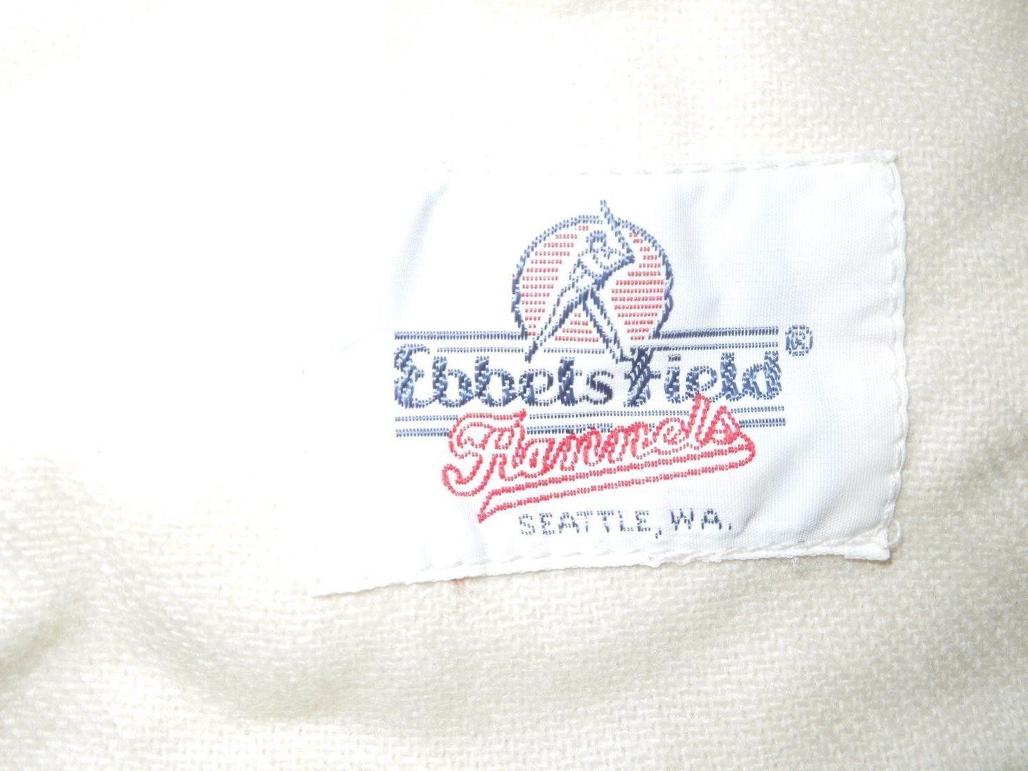 Red White and Blue M Logo - Ebbets Field Flannels Red White & Blue M Blank Vintage Style ...