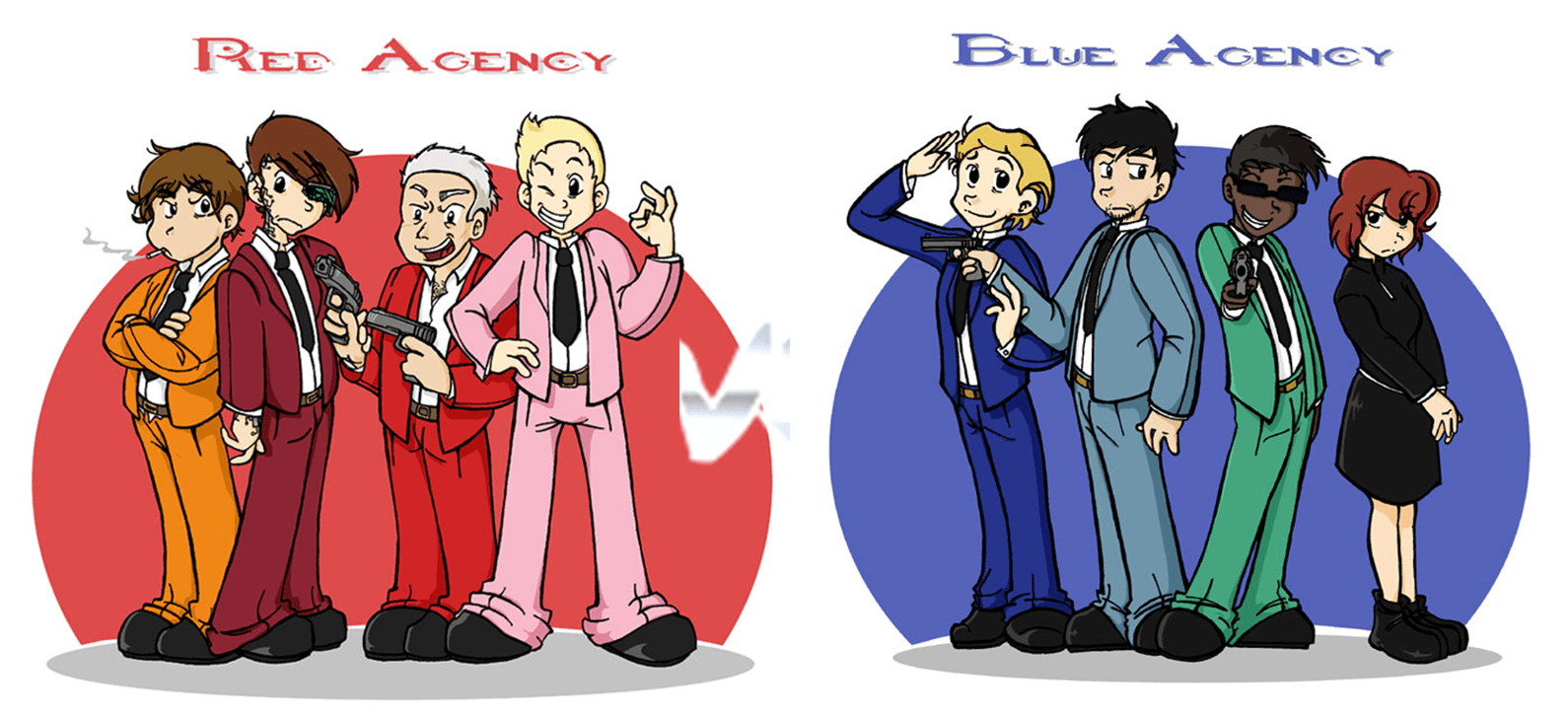 Red Vs. Blue Logo - Agents of Chaos Logo.png. Red vs. Blue Fanon
