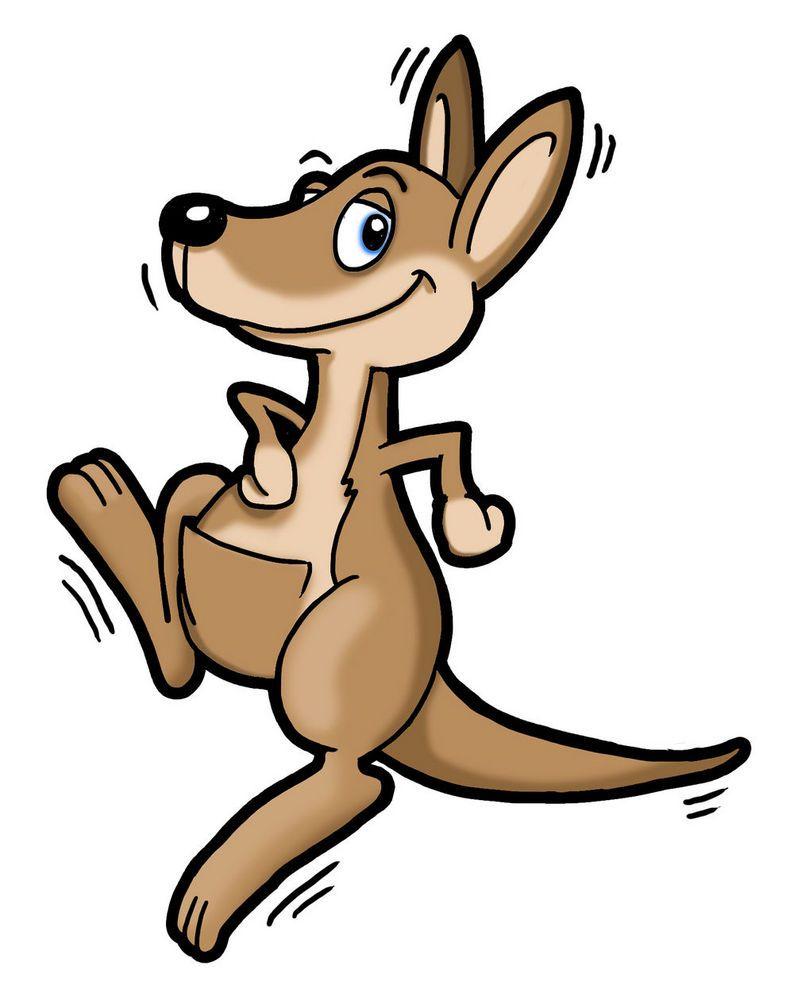 Cartoon Kangaroo Logo - Free Cartoon Kangaroos, Download Free Clip Art, Free Clip Art