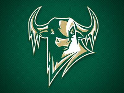 USF Logo - USF Ice Bulls Main Logo Concept by Chad B Stilson | Dribbble | Dribbble