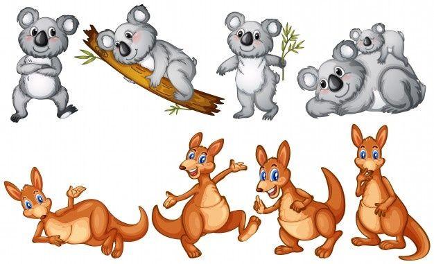 Cartoon Kangaroo Logo - Kangaroo Vectors, Photo and PSD files