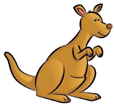 Cartoon Kangaroo Logo - Free Baby Kangaroo Cartoon, Download Free Clip Art, Free Clip Art on ...