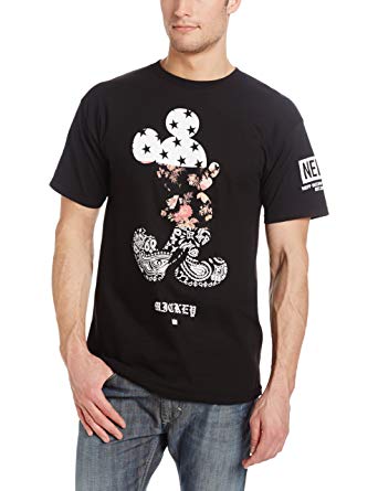 Mickey Mouse Neff Logo - Disney Men's Mickey Swag Colab S/s T T-Shirt: Amazon.co.uk: Clothing