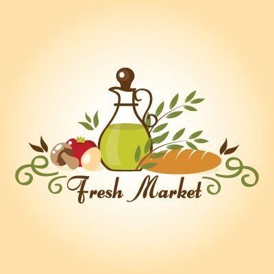 Grocery Store Logo - Fresh Market Grocery Store | Logo Design Gallery Inspiration | LogoMix