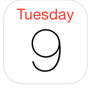 iPad Calendar App Logo - Mobile Devices