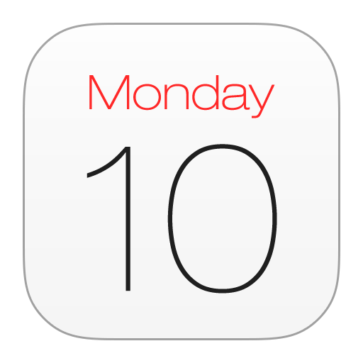 iPhone Calendar Apps Logo - Free Calendar Icon Ios 295292 | Download Calendar Icon Ios - 295292