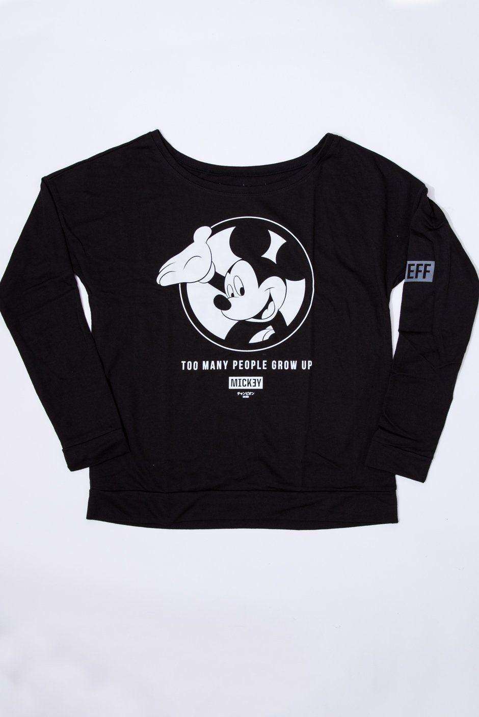 Mickey Mouse Neff Logo - NEFF RING LEADER MICKEY MOUSE DISNEY CREW FLEECE | Neff Headwear