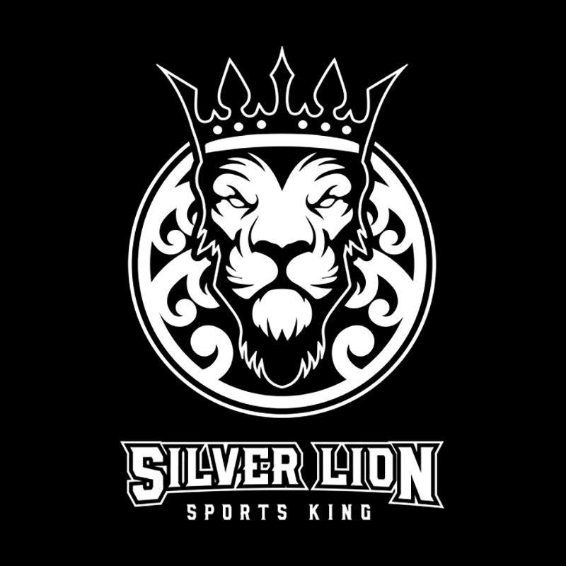 Silver Lion Logo - Silver Lion Updated Logo - Black T-Shirt
