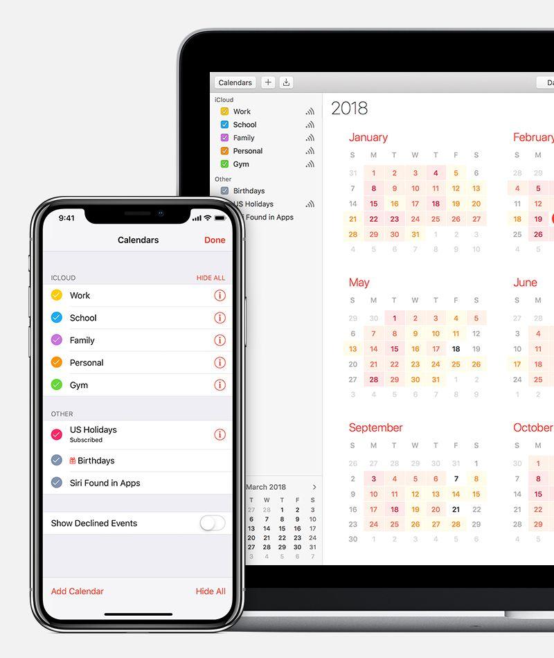 iPad Calendar App Logo - About holiday calendars on iOS and macOS