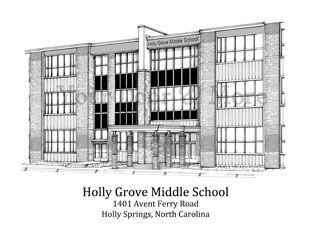 Holly Grove Middle Logo - Holly Grove Middle School — Your Door & More