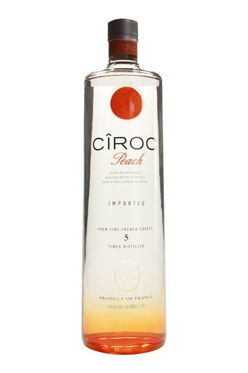 Peach Ciroc Logo - Ciroc Peach Vodka.75L