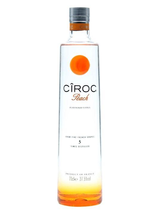Peach Ciroc Logo - Ciroc Peach Vodka : Buy from World's Best Drinks Shop