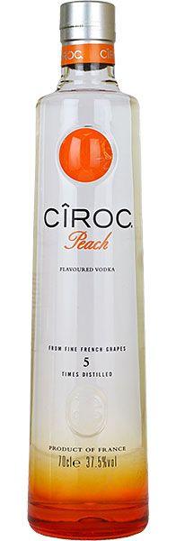 Peach Ciroc Logo - Ciroc Peach Vodka - Buy Online at DrinksDirect.co.uk